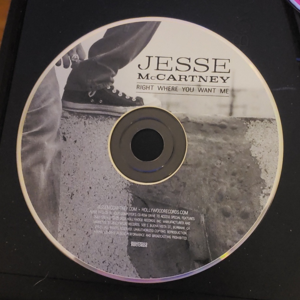Jesse McCartney Right where you want me cd